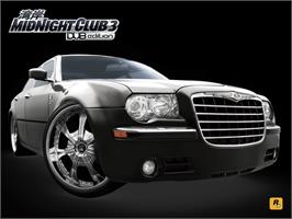 Title screen of Midnight Club 3 - Dub Edition on the Microsoft Xbox.