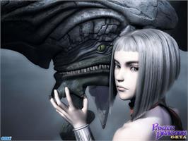 Title screen of Panzer Dragoon Orta on the Microsoft Xbox.