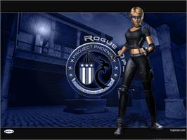 Title screen of Rogue Ops on the Microsoft Xbox.