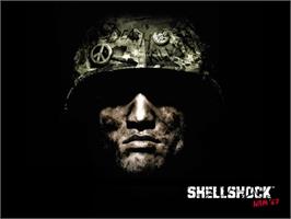 Title screen of Shellshock - Nam '67 on the Microsoft Xbox.