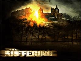 Title screen of Suffering, The on the Microsoft Xbox.