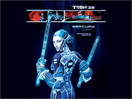 Title screen of Tron 2.0 - Killer App on the Microsoft Xbox.