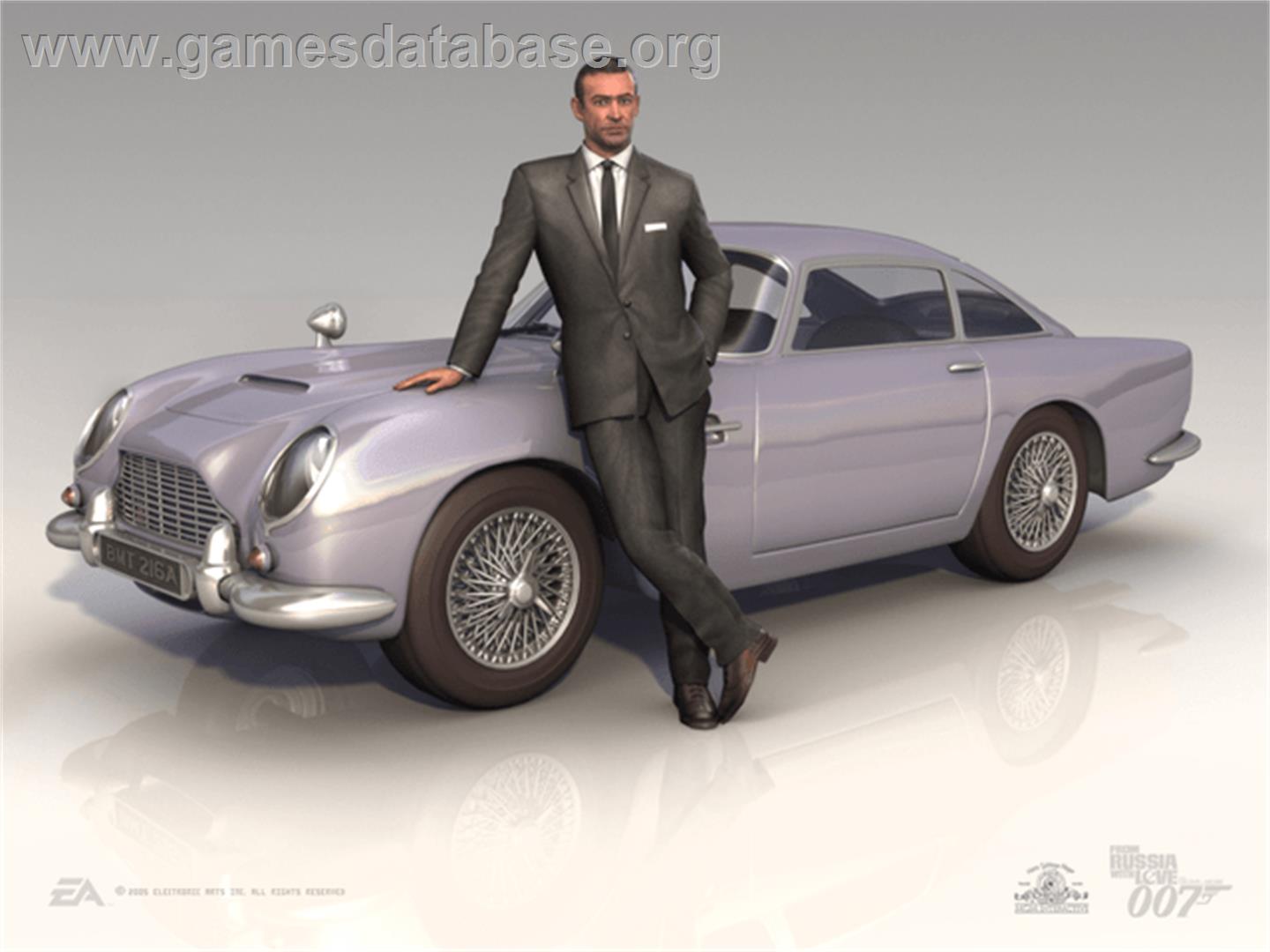 007: From Russia with Love - Microsoft Xbox - Artwork - Title Screen