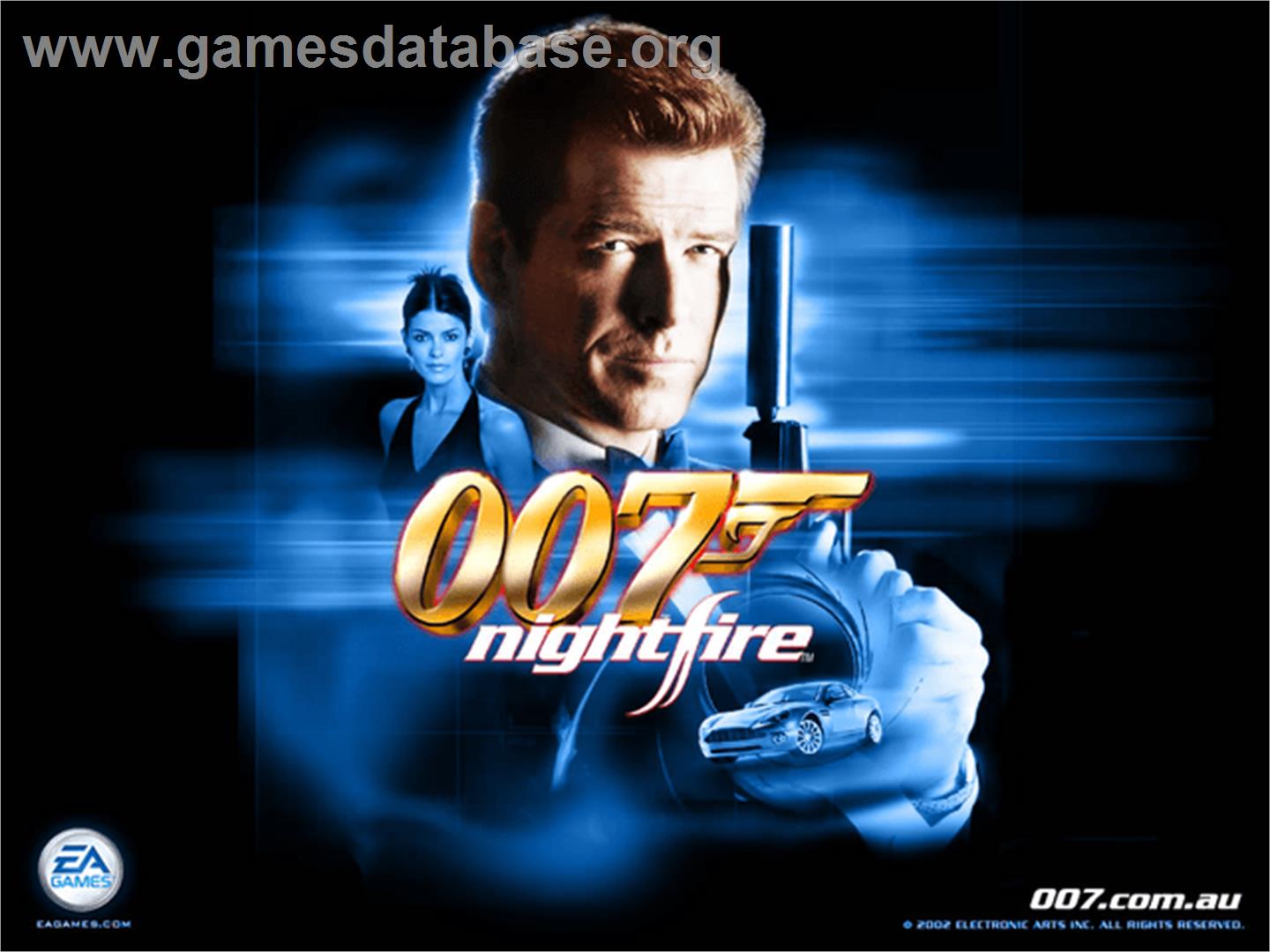 007: Nightfire - Microsoft Xbox - Artwork - Title Screen