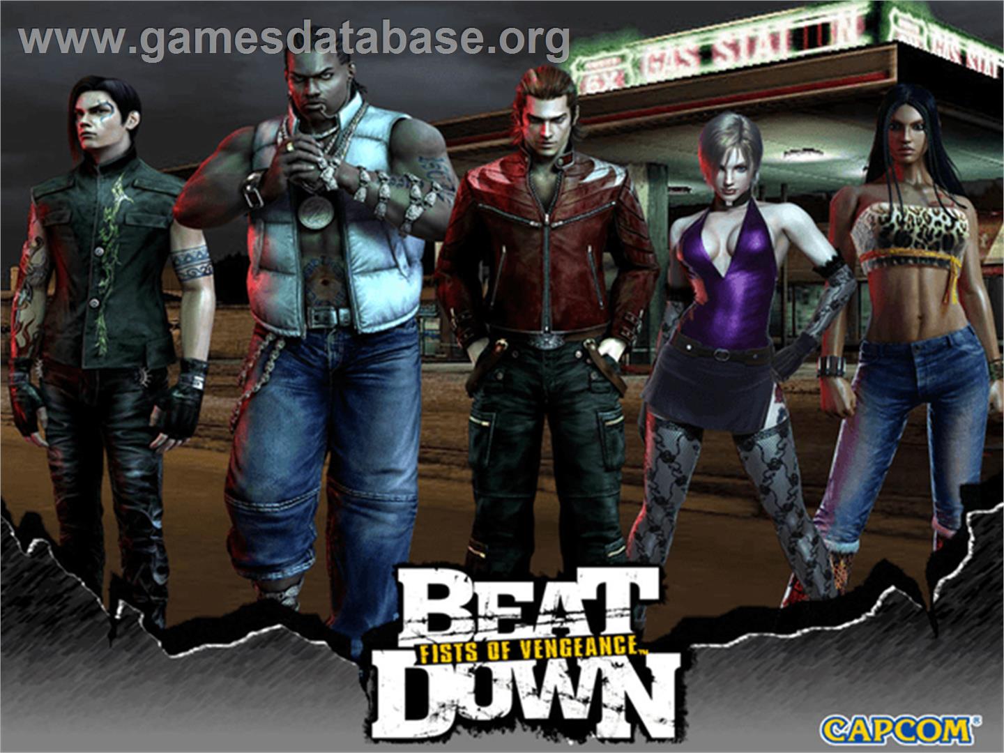 Beat Down: Fists of Vengeance - Microsoft Xbox - Artwork - Title Screen