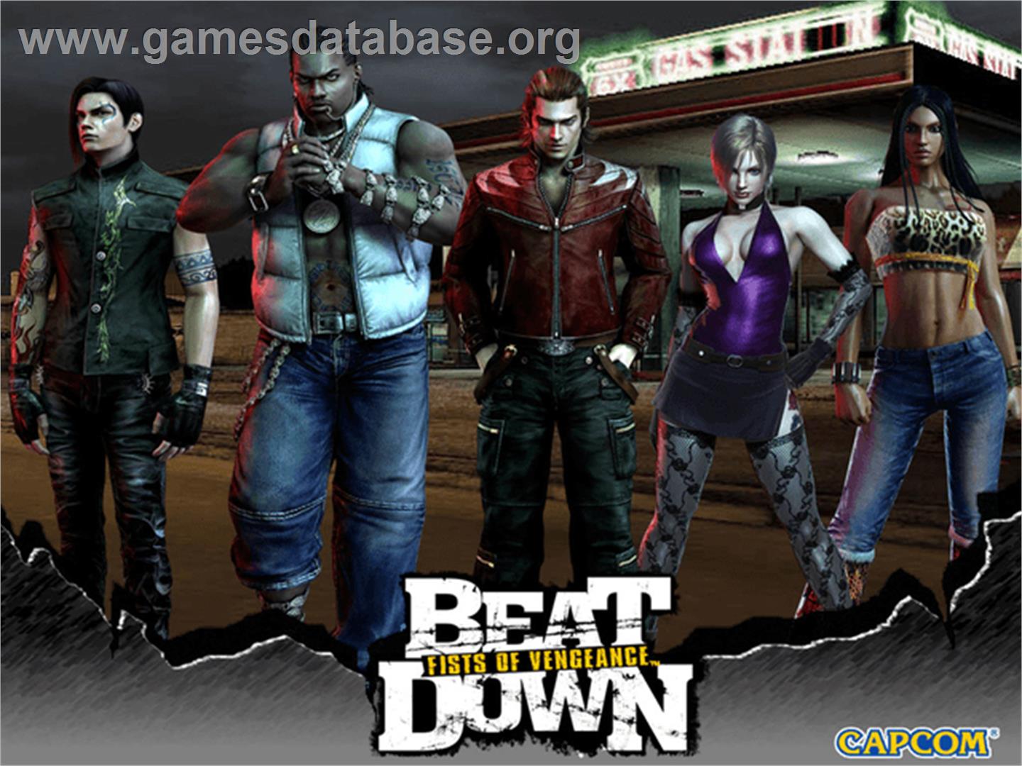 Beat Down - Fists Of Vengeance - Microsoft Xbox - Artwork - Title Screen