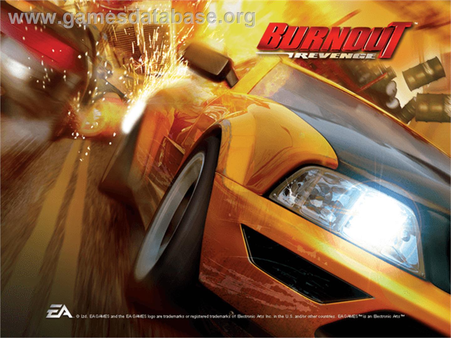 Burnout Revenge - Microsoft Xbox - Artwork - Title Screen
