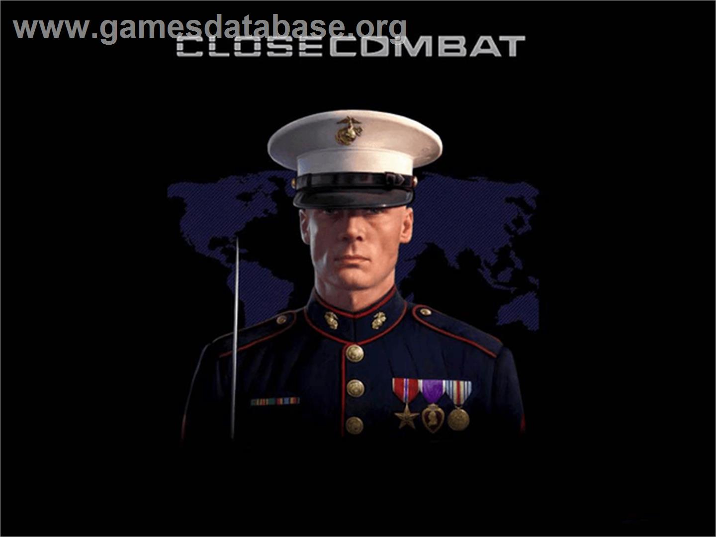 Close Combat - First To Fight - Microsoft Xbox - Artwork - Title Screen