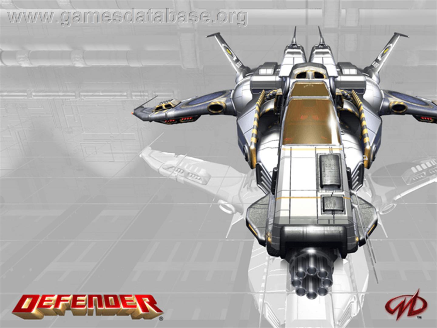Defender - For All Mankind - Microsoft Xbox - Artwork - Title Screen