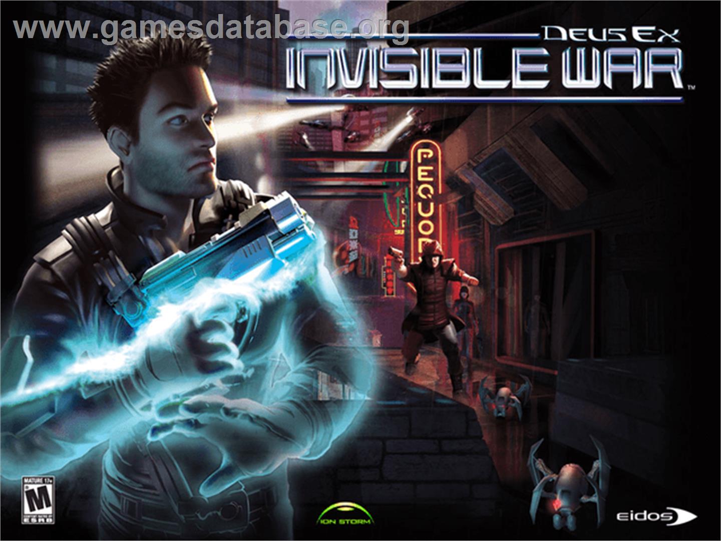 Deus Ex: Invisible War - Microsoft Xbox - Artwork - Title Screen