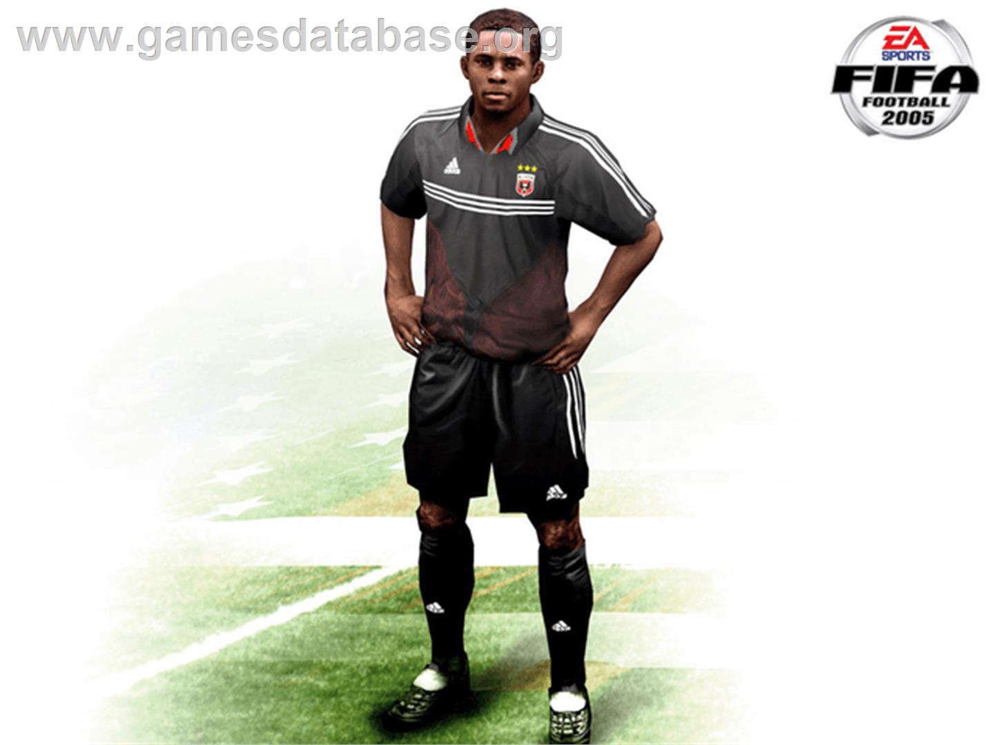 FIFA Football 2005 - Microsoft Xbox - Artwork - Title Screen