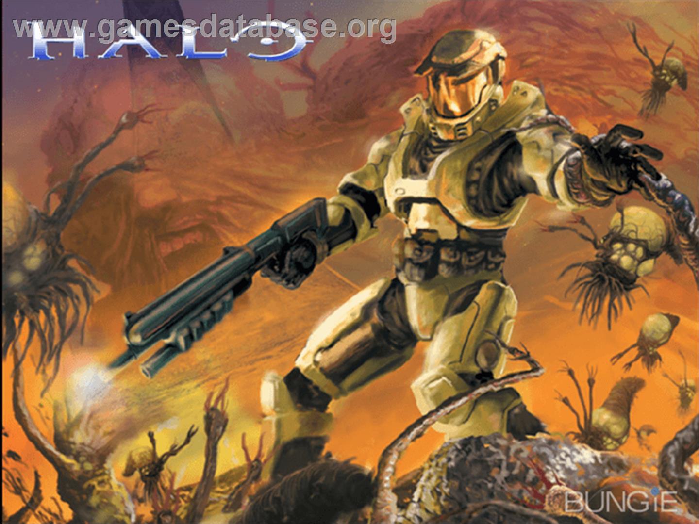 Halo: Combat Evolved - Microsoft Xbox - Artwork - Title Screen