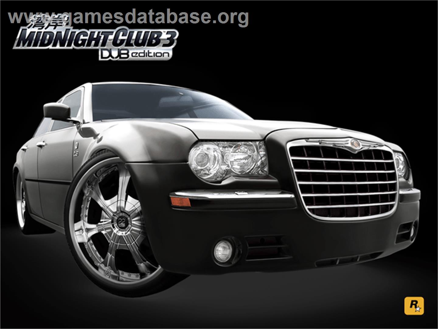 Midnight Club 3 - Dub Edition - Microsoft Xbox - Artwork - Title Screen
