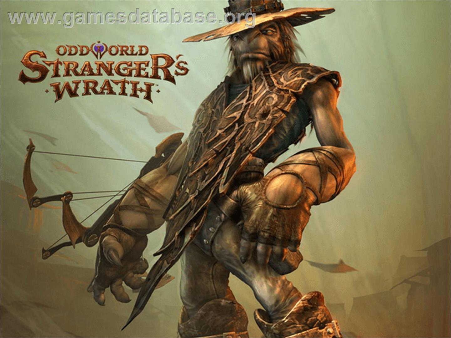 Oddworld - Stranger's Wrath - Microsoft Xbox - Artwork - Title Screen
