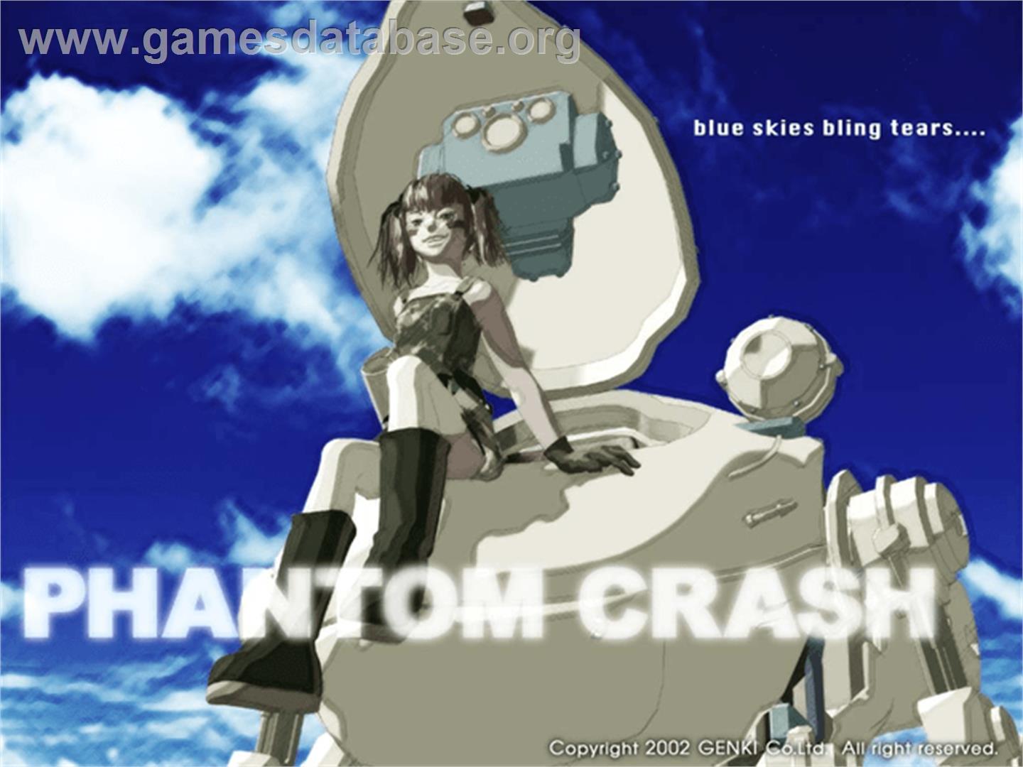 Phantom Crash - Microsoft Xbox - Artwork - Title Screen