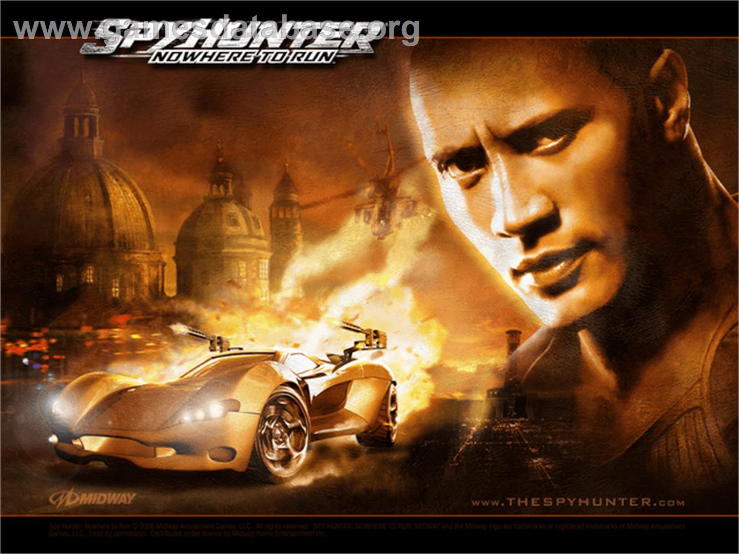 Spy Hunter: Nowhere to Run - Microsoft Xbox - Artwork - Title Screen
