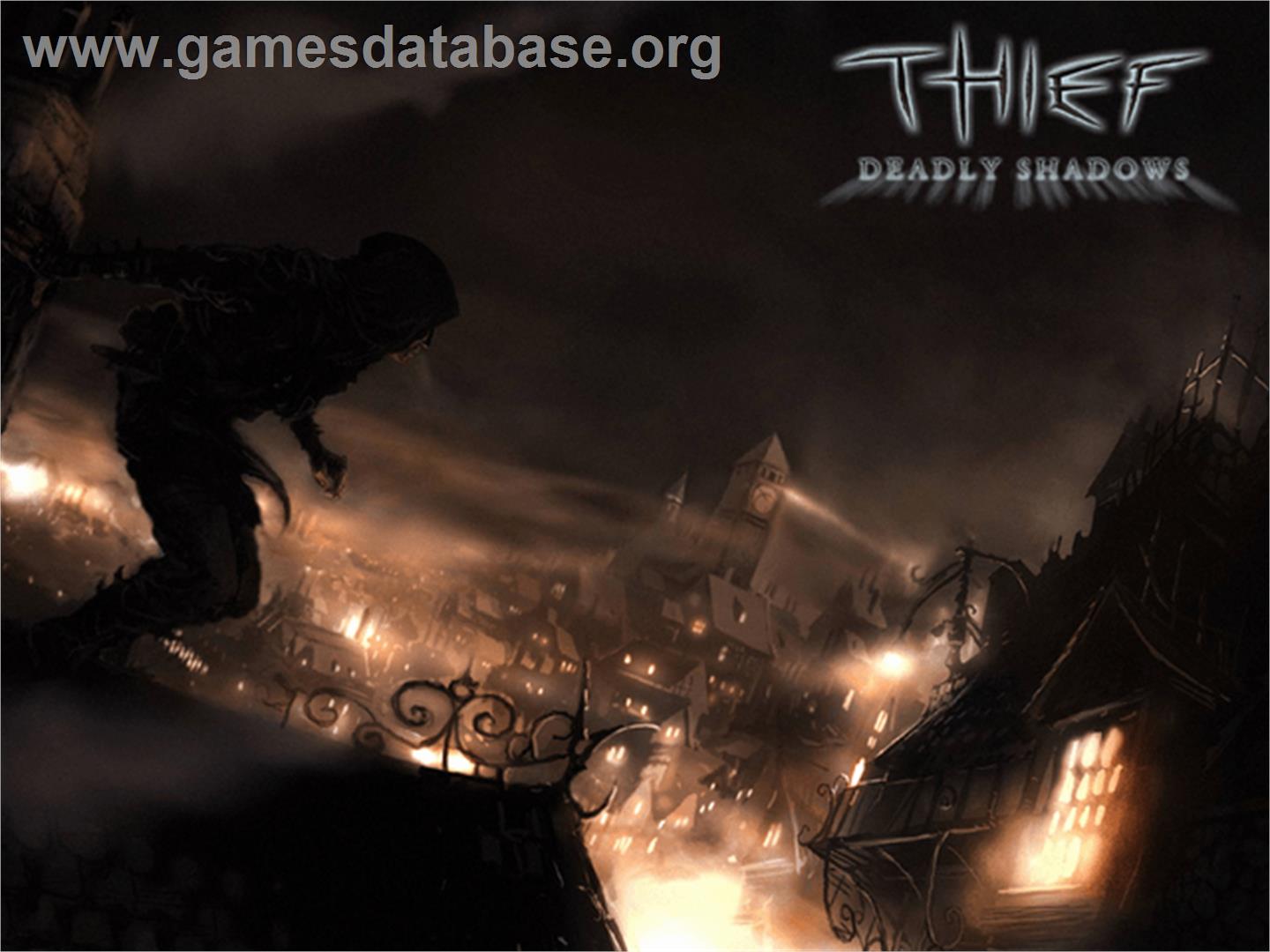 Thief: Deadly Shadows - Microsoft Xbox - Artwork - Title Screen