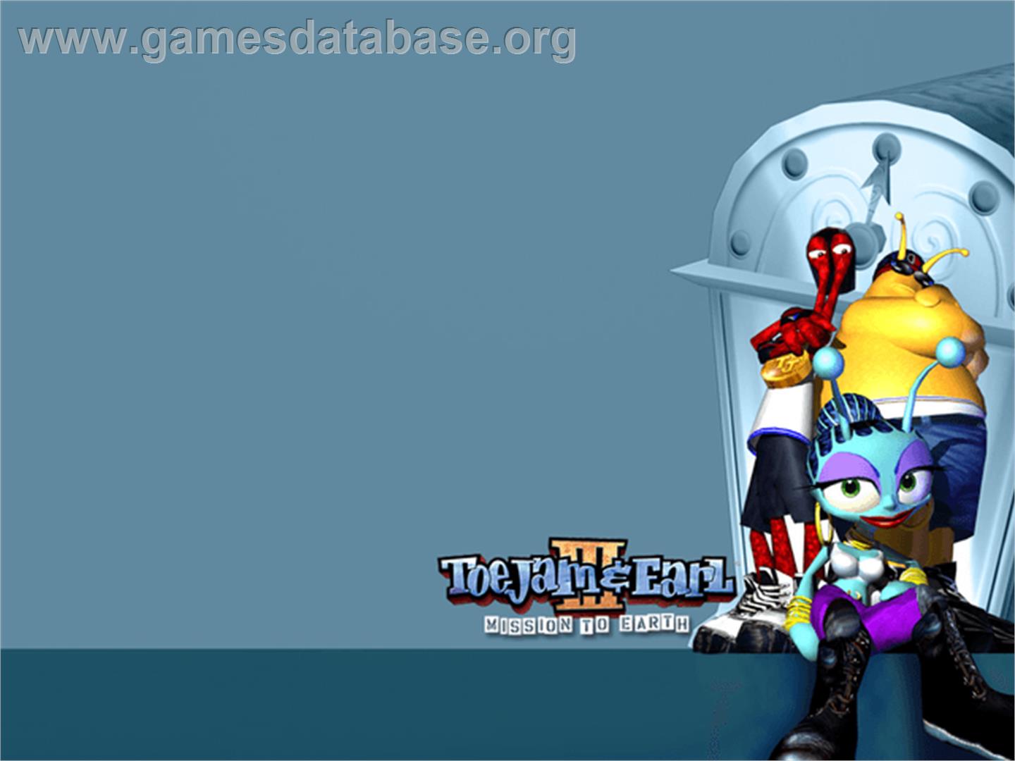 Toejam And Earl 3 - Mission To Earth - Microsoft Xbox - Artwork - Title Screen