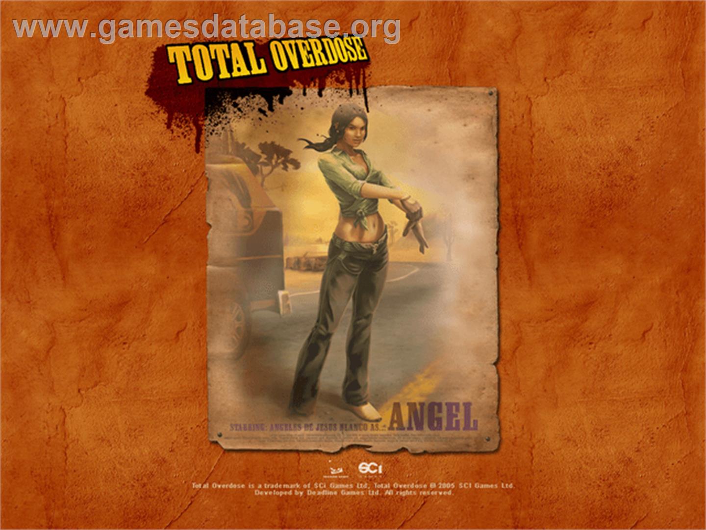 Total Overdose: A Gunslinger's Tale in Mexico - Microsoft Xbox - Artwork - Title Screen