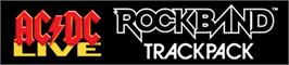 Banner artwork for AC/DC LIVE: Rock Band.