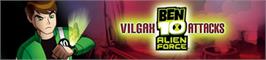 Banner artwork for BEN 10: VILGAX ATTACKS.