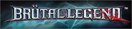 Banner artwork for Brütal Legend.