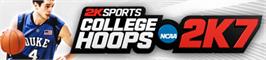 Banner artwork for College Hoops 2K7.