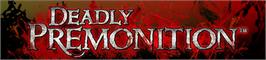 Banner artwork for Deadly Premonition.