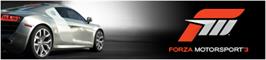 Banner artwork for Forza Motorsport 3.