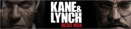 Banner artwork for Kane and Lynch:DeadMen.