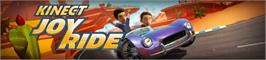 Banner artwork for Kinect Joy Ride.