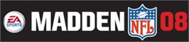 Banner artwork for Madden NFL 08.