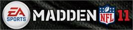 Banner artwork for Madden NFL 11.