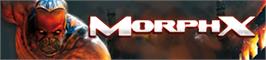 Banner artwork for MorphX.