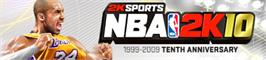 Banner artwork for NBA 2K10.