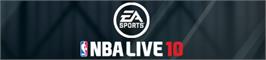 Banner artwork for NBA LIVE 10.