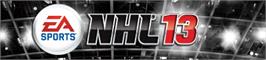Banner artwork for NHL®13.