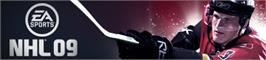 Banner artwork for NHL® 09.
