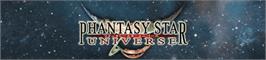 Banner artwork for Phantasy Star Universe.