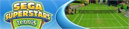Banner artwork for SEGA Superstars Tennis.
