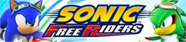 Banner artwork for SONIC FREE RIDERS.
