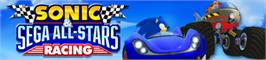 Banner artwork for Sonic & SEGA Racing.