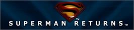 Banner artwork for Superman Returns.