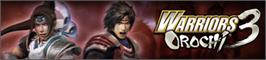 Banner artwork for WARRIORS OROCHI 3.