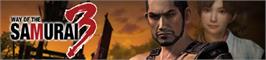 Banner artwork for Way of the Samurai 3.