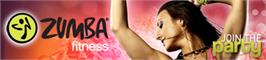 Banner artwork for Zumba Fitness.