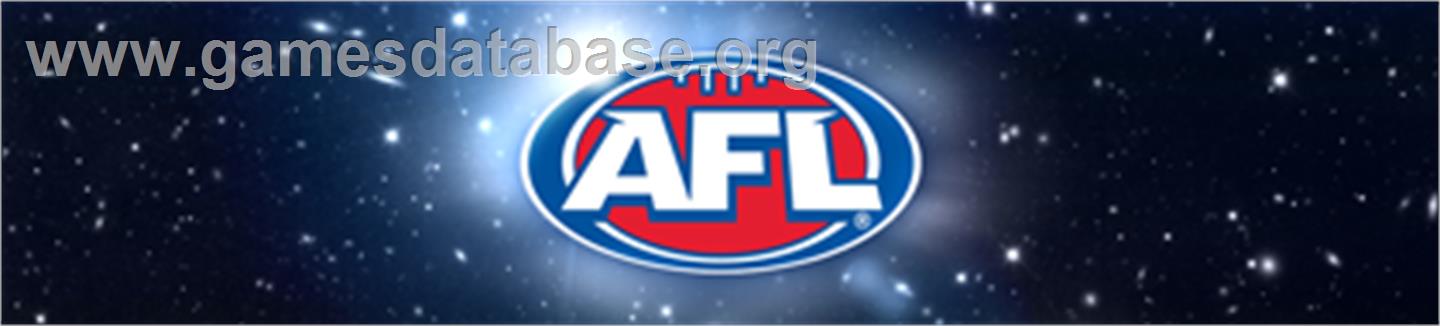 AFL Live - Microsoft Xbox 360 - Artwork - Banner