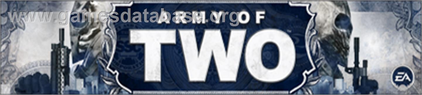 Army of Two (EU) - Microsoft Xbox 360 - Artwork - Banner