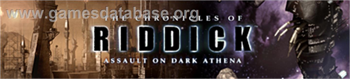 Assault on Dark Athena - Microsoft Xbox 360 - Artwork - Banner