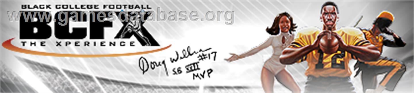 BCFx-Doug Williams Ed. - Microsoft Xbox 360 - Artwork - Banner